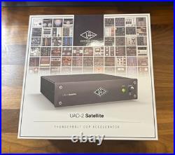 Universal Audio UAD-2 Satellite QUAD DSP Thunderbolt 2 connection