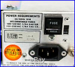 Urei LA-4 Compressor Limiter Stereo Racked Pair #7010A & #7005A Vintage