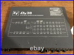 Used Electro Voice EV Dx38 24 Bit Digital Sound System Processor tested