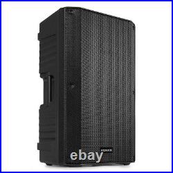VSA15 Pair Active PA Speakers Bi-Amp 15 2000w 2-Way DJ Sound System with Bags