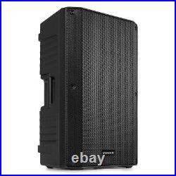 VSA15BT Pair Active PA Speakers Bi-Amp 15 2000w Bluetooth DJ System with Stands