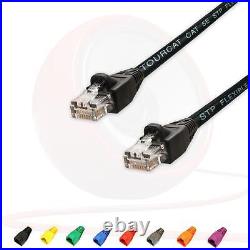 Van Damme Flexible CAT5e RJ45 Ethernet Network Cable. LAN Patch Lead. TOUR Data