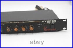 Vesta Fire DEX-811 Stereo Audio Enhancer Hi Lo Filter Pro Studio Equipment Used