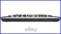 Vestax VCM-600 MIDI-Controller Mischpult silber Ableton Live Lite 7 USB DJ Mixer