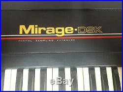 Vintage 1986 Ensoniq Mirage DSK-1 8-bit digital sampling keyboard