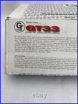 Vintage Groove Tubes Professional Studio condenser microphone - GT33