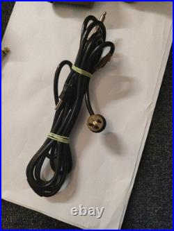 Vintage Pair of Grundig VR53 Ribbon Microphones Working Tested with Cables