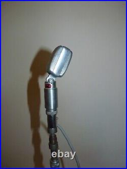 Vintage Reslo Reslosound Ribbon Microphone 30/50 Ohms and rare stand