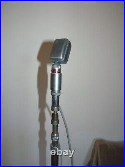 Vintage Reslo Reslosound Ribbon Microphone 30/50 Ohms and rare stand