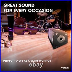 Vonyx 12 Passive Speaker 600W DJ PA System for Karaoke/Party Events