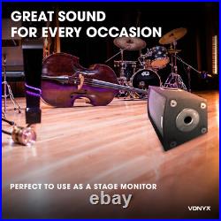 Vonyx 15 Passive DJ Speakers Pair 1600W Perfect for Parties & Events