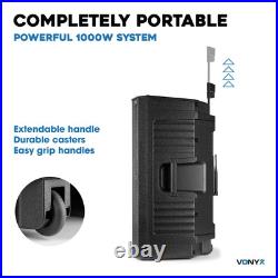 Vonyx 174.055 VSA700 Portable PA Speaker System 15