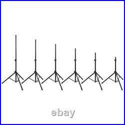 Vonyx SL12 Passive DJ Speakers Pair 1200W + Stands for Events