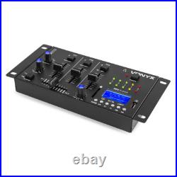 Vonyx STM3030 Bluetooth DJ Mixer 4 Channels Professional Audio Mixer