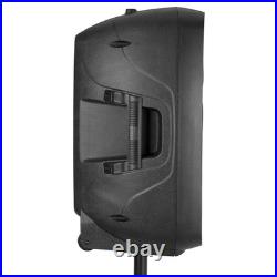 Vonyx VPS122A 12 Active PA Speakers with Bluetooth & Stands 800W Power