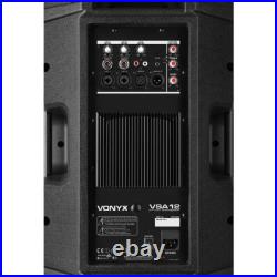 Vonyx VSA12 12 Active PA Speaker 800W Powerful Live Sound Solution