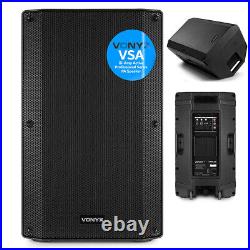 Vonyx VSA15 15 Active PA Speaker 1000W Bi-Amplified 2-Way DJ System