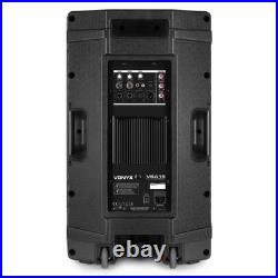 Vonyx VSA15 15 Active PA Speaker 1000W Bi-Amplified Professional Sound