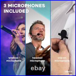 Vonyx VSA500-BP 12 Portable PA System with Wireless Mic & Bluetooth 800W