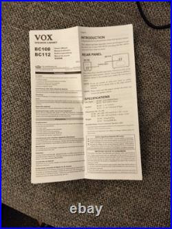 Vox bc 112 Speaker Cabinet