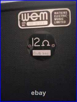 WEM column speakers 2x12 in amazing original condition