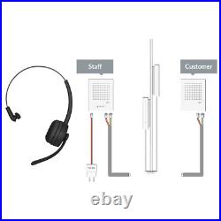 WHD VoiceBridge Bluetooth Headset + Standard Intercom Speaker for Plastic Screen