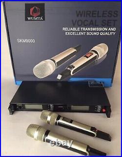 WUMTA Dual True Diversity Cordless Microphone