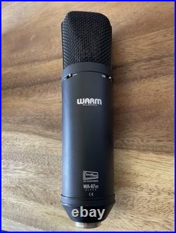 Warm Audio WA-87 R2 Wired Multipattern Condenser Microphone Black, Free P&P