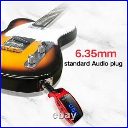 Wireless Guitar System Rechargeable Transmitter Receiver Set Accessory Parts