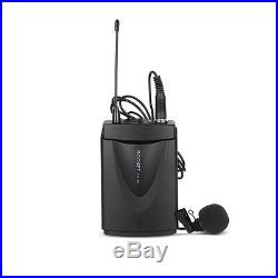 Wireless Microphone System 2 Cordless Handheld 2 Lavalier Mic UHF OD8888 2+2