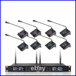 Wireless Microphone System Mics Fixed Frequency Super Low For Background Noise