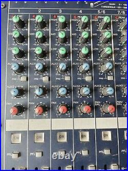 YAMAHA MG124c Mixing Console 8 Channel 12 Inputs High Pass Filter & Power Supply