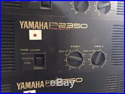 YAMAHA POWER AMPLIFIER MODEL P2350 500 Watts