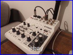 Yamaha AG06 Digital Steaming Mixer White