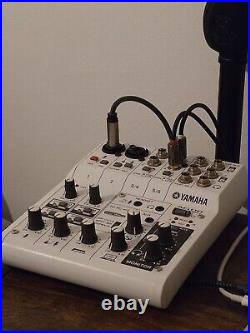 Yamaha AG06 Digital Steaming Mixer White