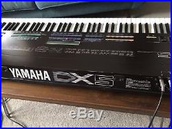 Yamaha DX5 Including 9 Rare DX1 / DX5 / DX7 Ram / Rom / Voice Cartridges