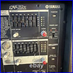 Yamaha EMX312SC powered mixer