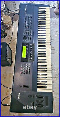 Yamaha EX5 synthesizer work station the blue beast