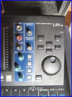 Yamaha LS9-16 mixing desk and flight case + Frequency Cable + Manual P677