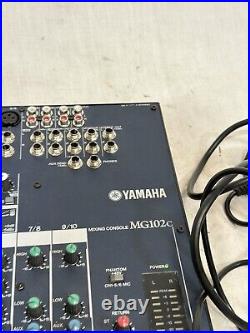 Yamaha MG102c Mixing console With AC Power Adaptor