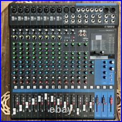 Yamaha MG16XU Mixing Desk with Flight Case Read Description