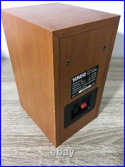 Yamaha NS-10MM Bookshelf Speakers System Pair HiFi Studio Monitor Cherrywood F/S
