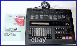 Yamaha QX3 Vintage MIDI Digital Hardware Sequencer with manual and discs
