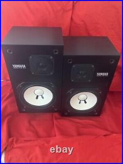 Yamaha ns-10m Monitors Speakers, Matched Pair Right and Left, Nice