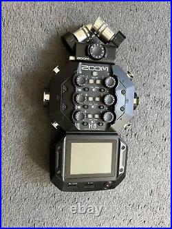 Zoom H8 Handy Audio Recorder (also Audio Interface) + Case + Wind Shield