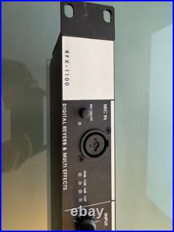 Zoom RFX-1100 1U effects rack module Zoom RFX-1100 1U effects rack module